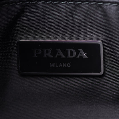 Prada Re-Nylon Saffiano Re-Edition 2000 Double Zip Crossbody Bag Black 6 of 11