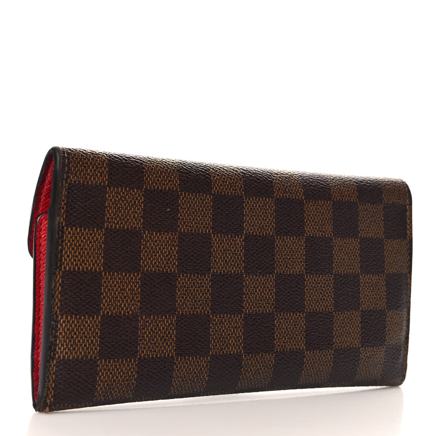 Louis Vuitton Damier Ebene Josephine Wallet Red 4 of 8