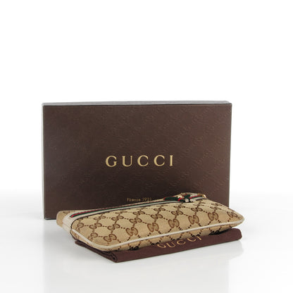 Gucci Monogram Mayfair Wristlet Off White 4 of 10