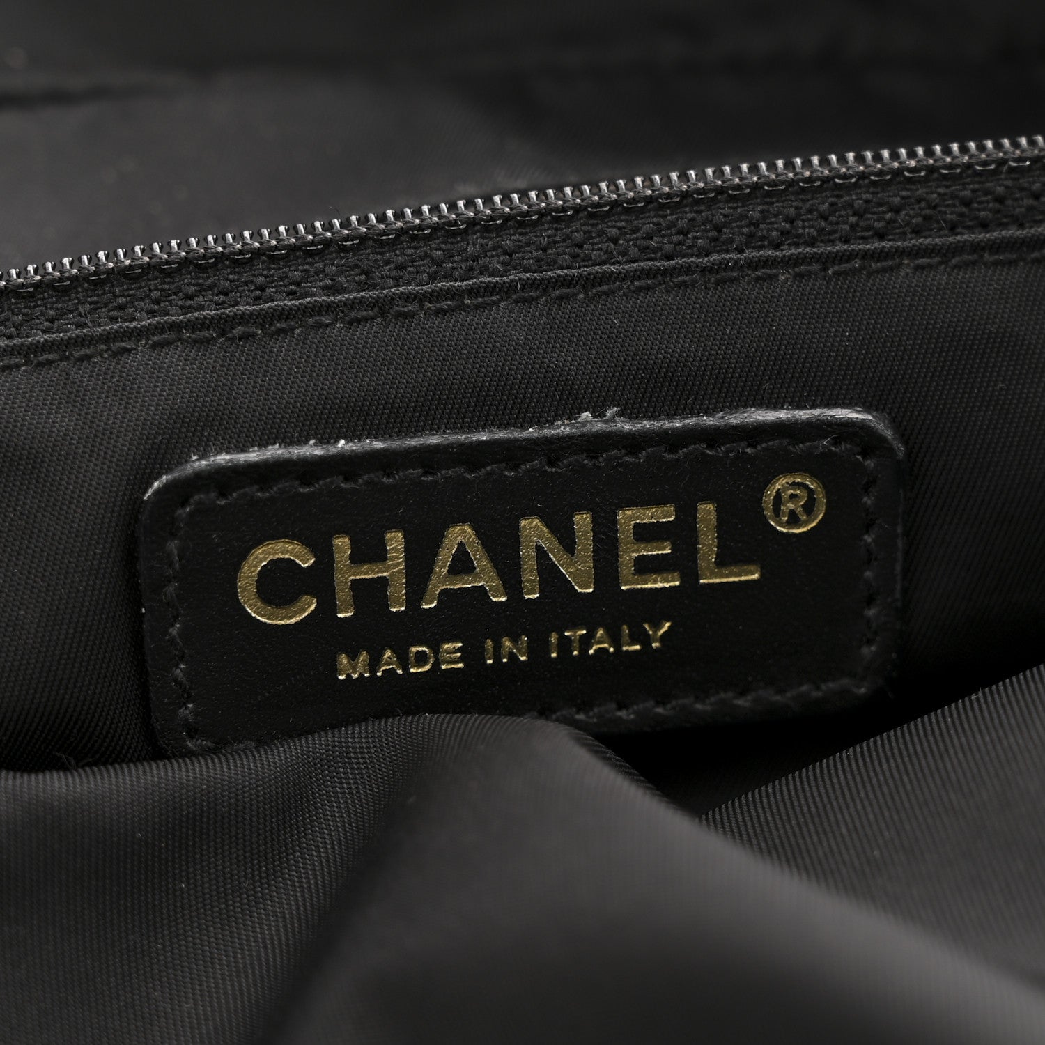 Chanel Nylon Travel Bowler Black 6 of 14