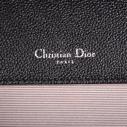 Christian Dior Grained Calfskin Diorama Satchel Black 6 of 7