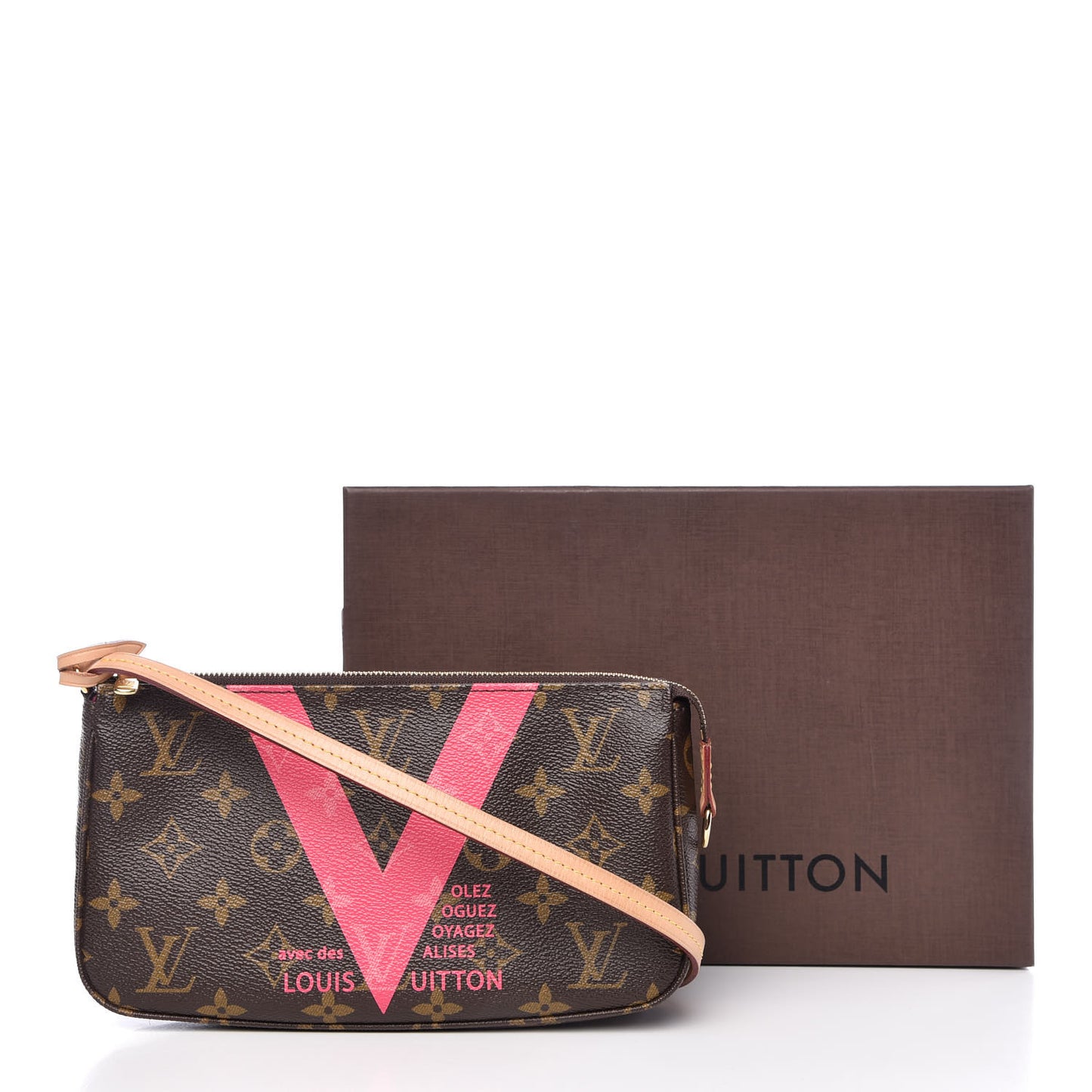 Monogram V Pochette Accessories Grenade