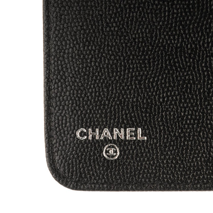 Chanel Caviar Sevruga iPad Case Black 6 of 7