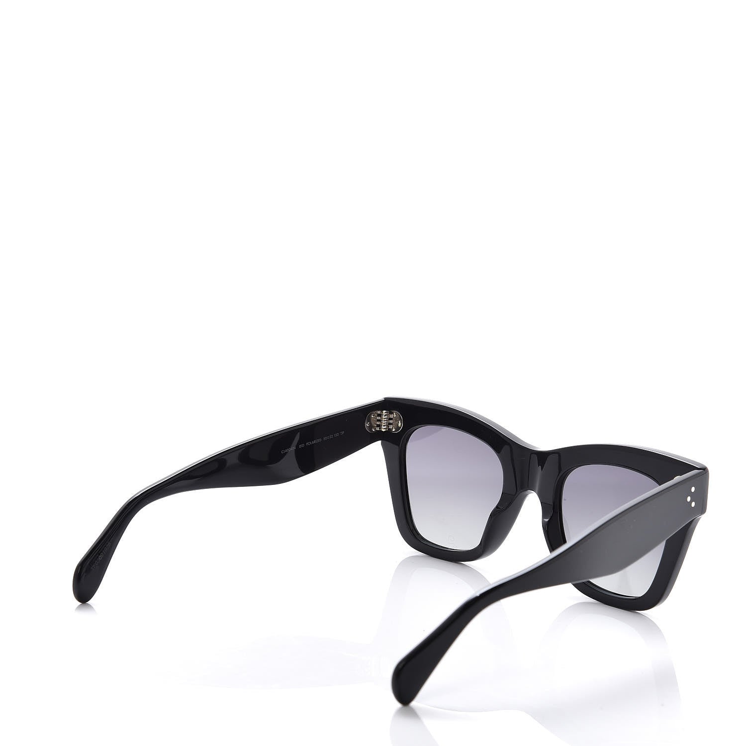 Celine Polarized Sunglasses CL4004IN Black 4 of 6