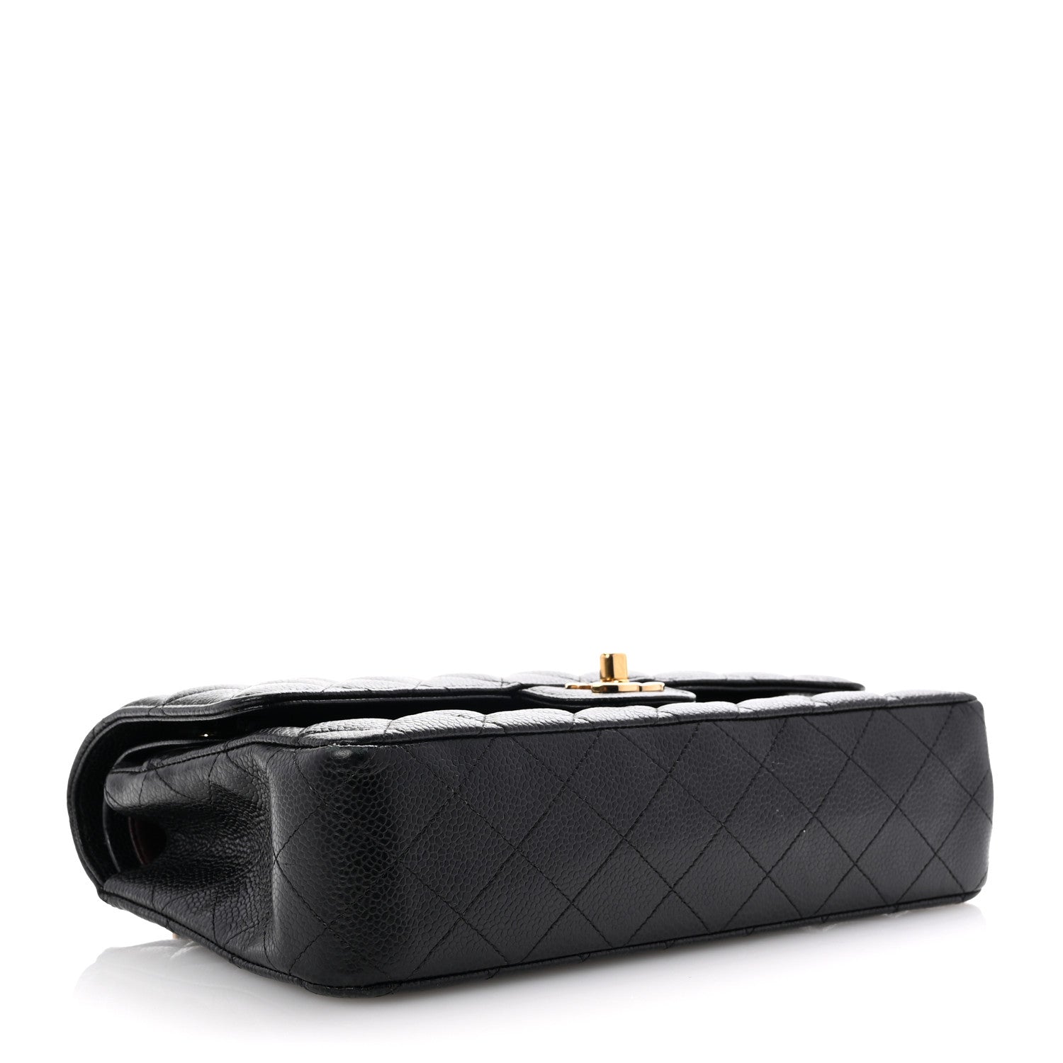 Chanel Caviar Quilted Medium Double Flap Black 4 of 10