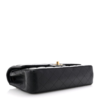 Chanel Caviar Quilted Medium Double Flap Black 4 of 10