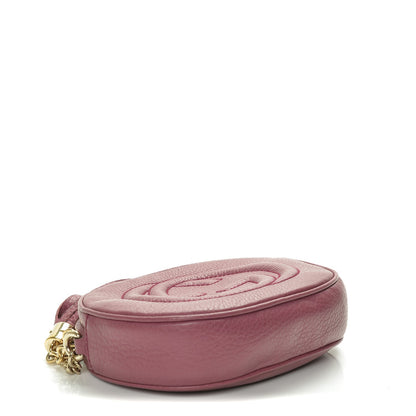 Gucci Cellarius Calfskin Mini Soho Chain Bag Peonia Flower 4 of 8