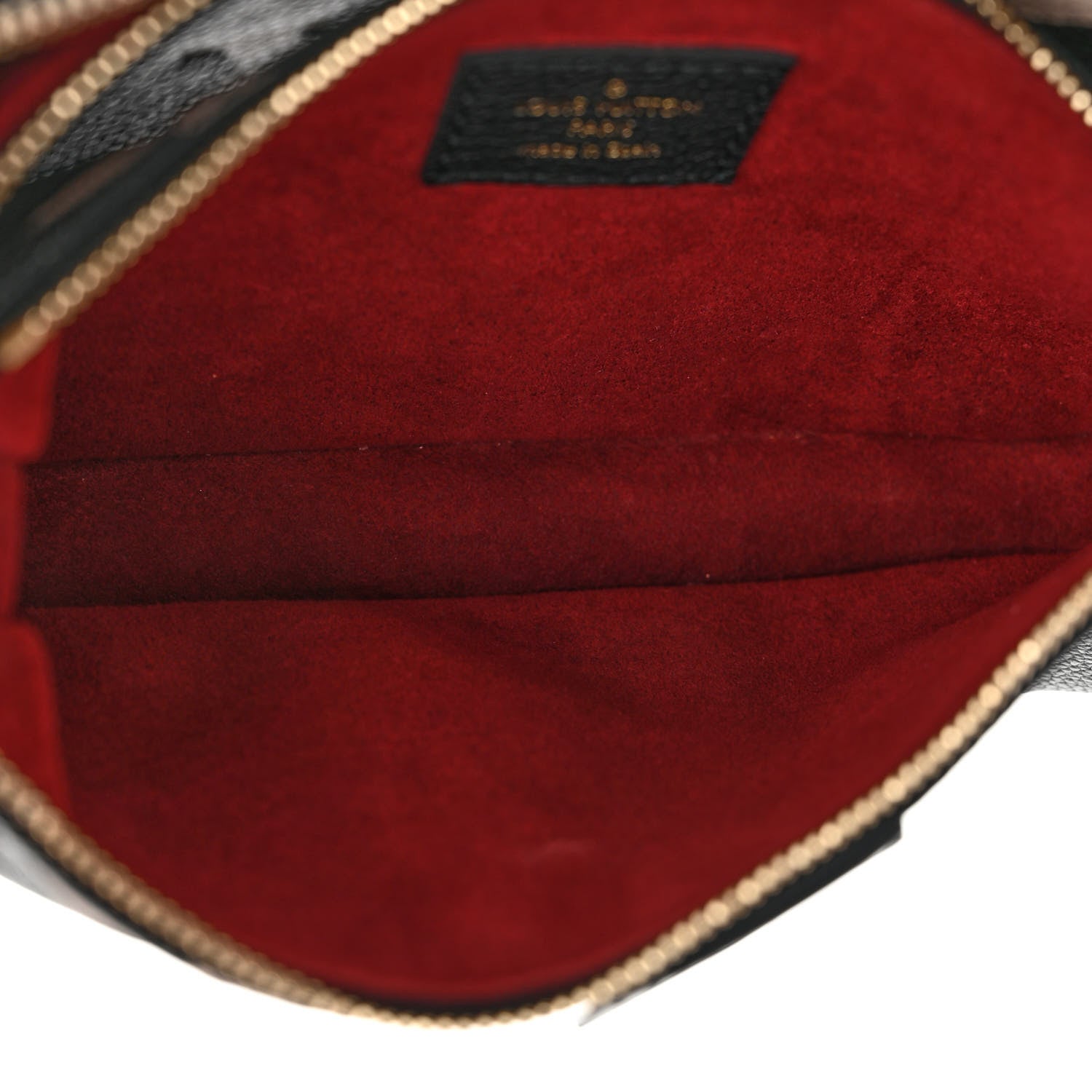 Louis Vuitton Empreinte Monogram Giant Multi Pochette Accessories Black Beige 5 of 10