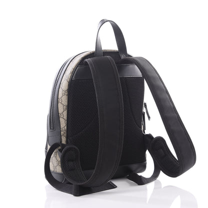 Gucci GG Supreme Monogram Small Eden Day Backpack Black 2 of 11
