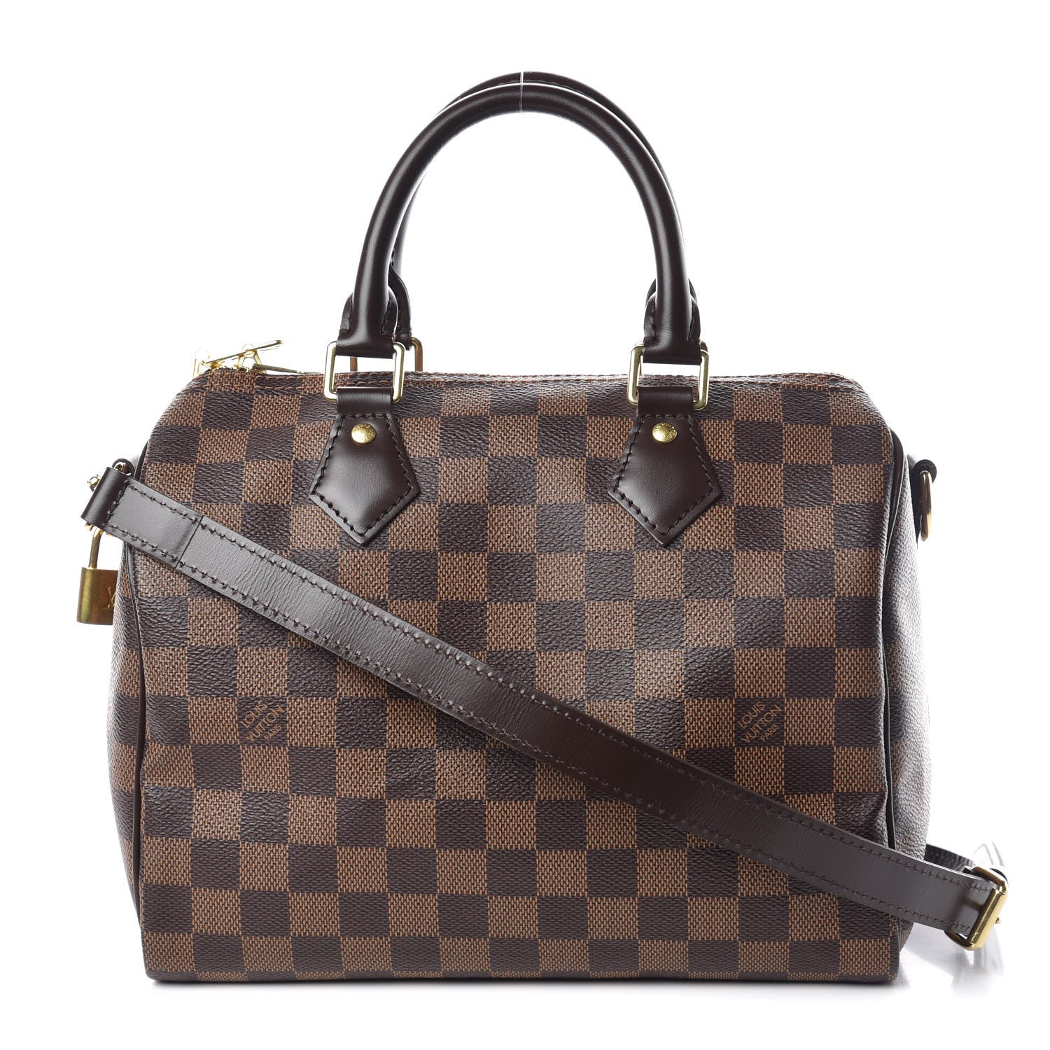 Louis Vuitton Damier Ebene Speedy Bandouliere 25 1 of 17