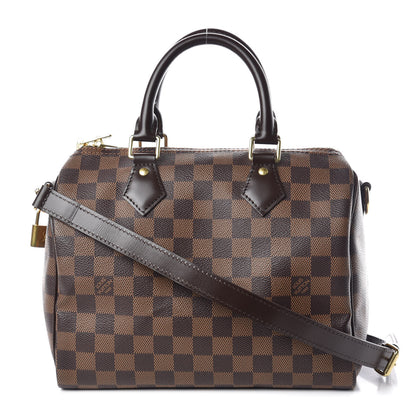 Louis Vuitton Damier Ebene Speedy Bandouliere 25 1 of 17
