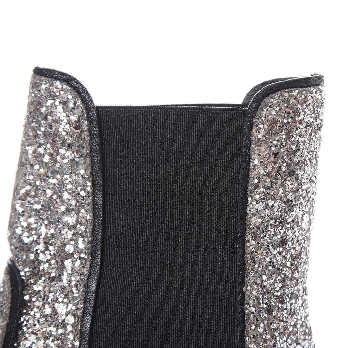 Glitter Monty Ankle Boots 35 Silver