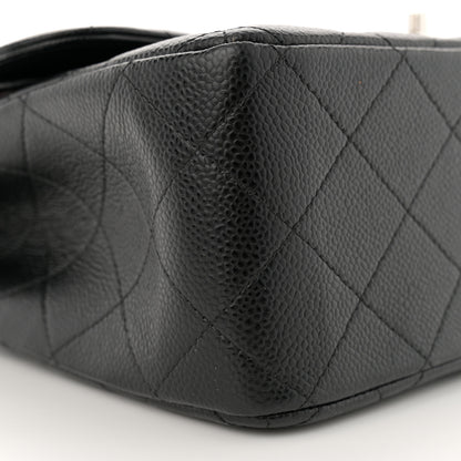 Chanel Caviar Quilted Jumbo Double Flap Black 9 of 11