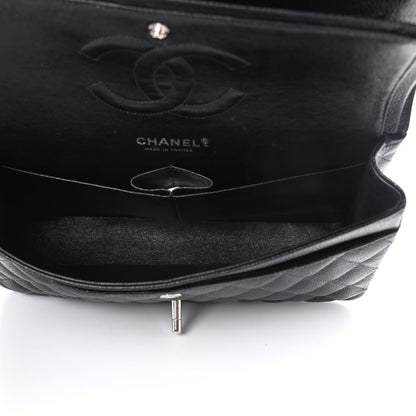 Chanel Caviar Quilted Medium Double Flap Black 5 of 13