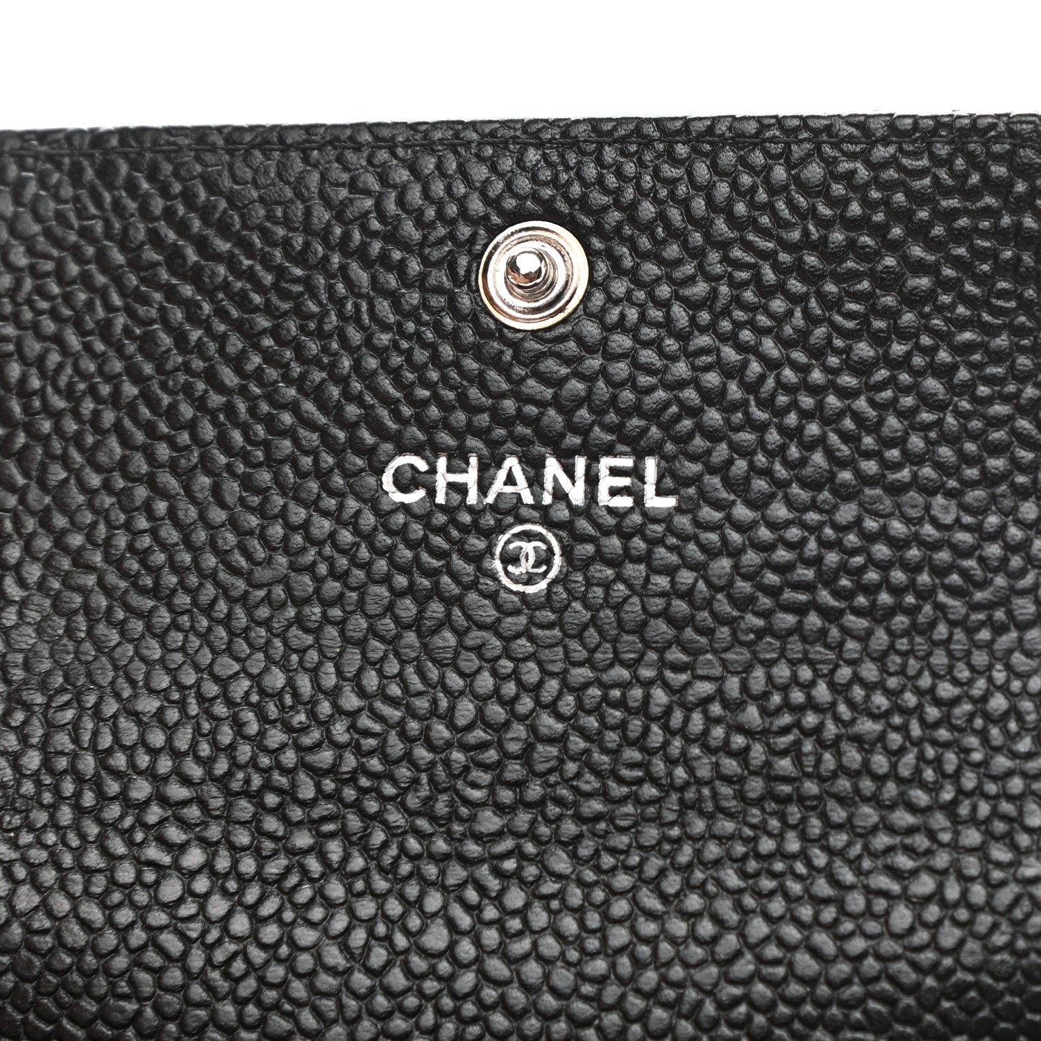 Chanel Caviar Quilted Flap Card Holder Black 8 of 8
