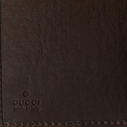 Gucci Monogram Interlocking GG Continental Wallet Dark Brown 6 of 7