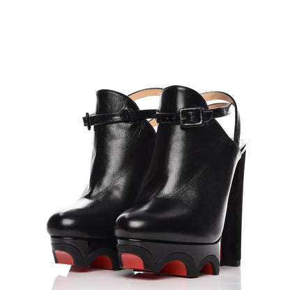 Christian Louboutin Nappa Suede Forgeron 140 Mule 36.5 Black 2 of 10
