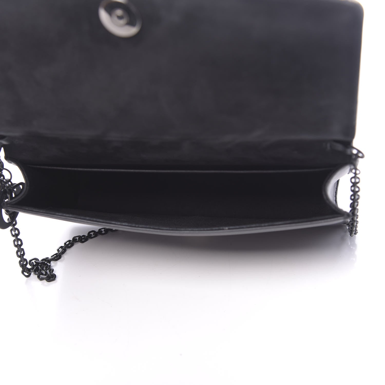 Christian Dior Calfskin Toile de Jouy Carnivora Wallet On Chain Pouch White 6 of 12