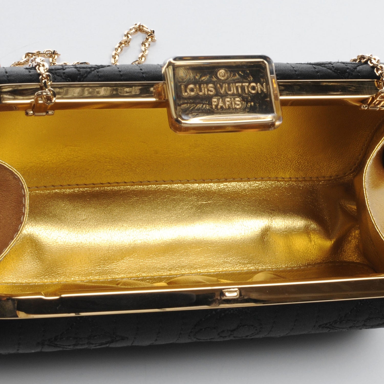 Louis Vuitton Monogram Motard Minaudiere Clutch Black 5 of 7