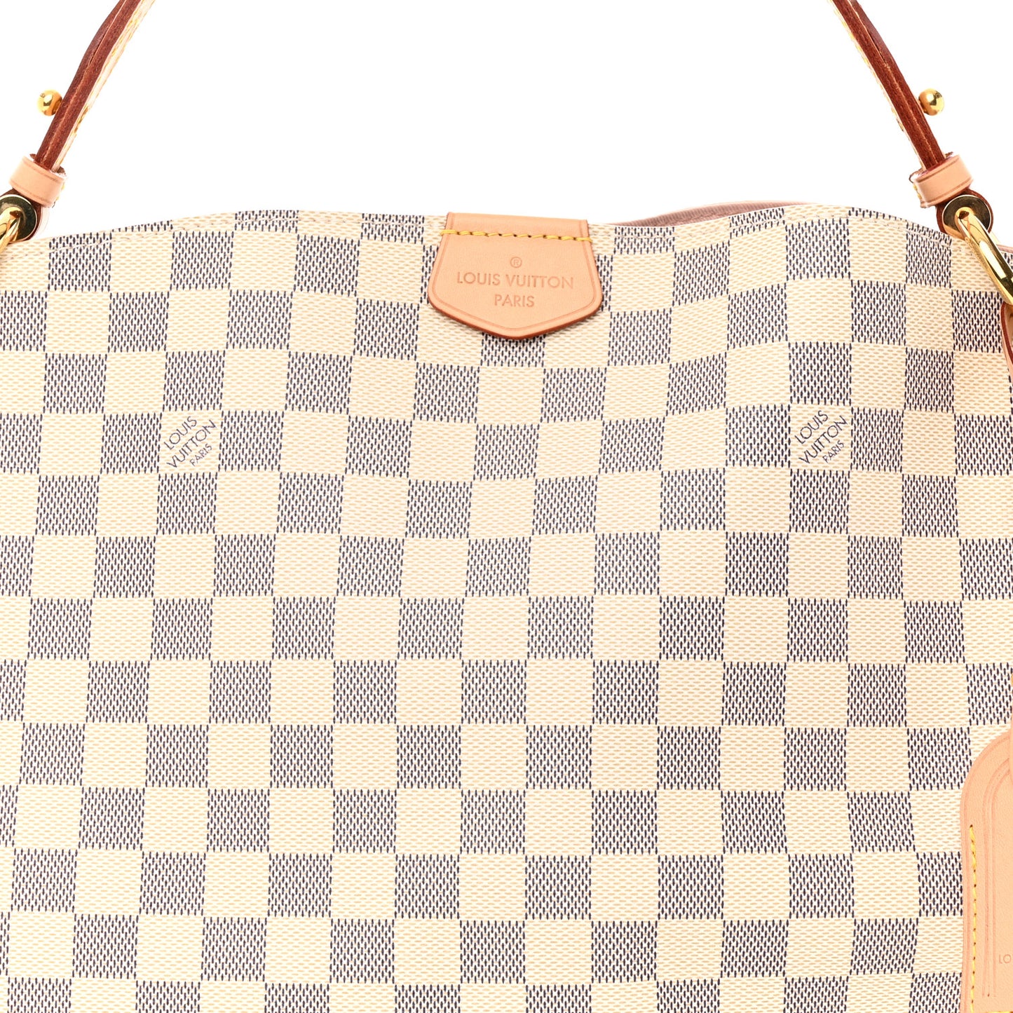 Damier Azur Graceful PM Rose Ballerine