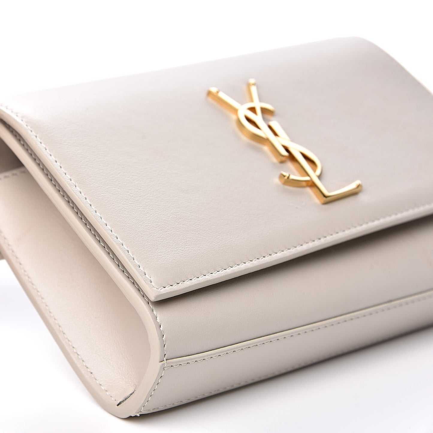 Smooth Calfskin Monogram Kate Belt Bag Natural