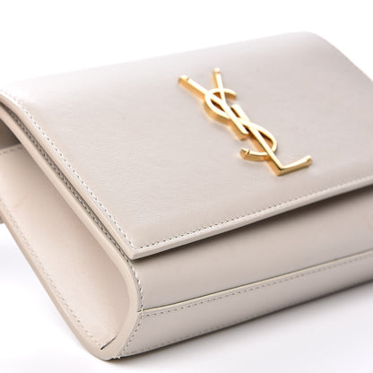 Saint Laurent Smooth Calfskin Monogram Kate Belt Bag Natural 7 of 10