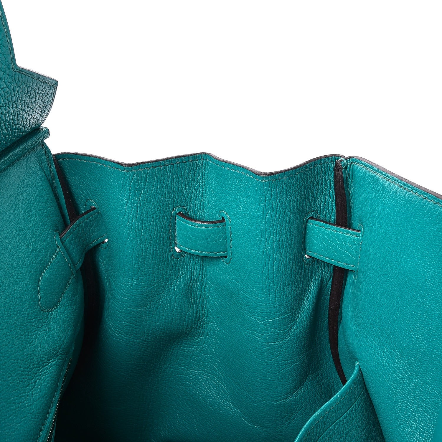 Hermes Taurillon Clemence Birkin 35 Bleu Paon 12 of 23
