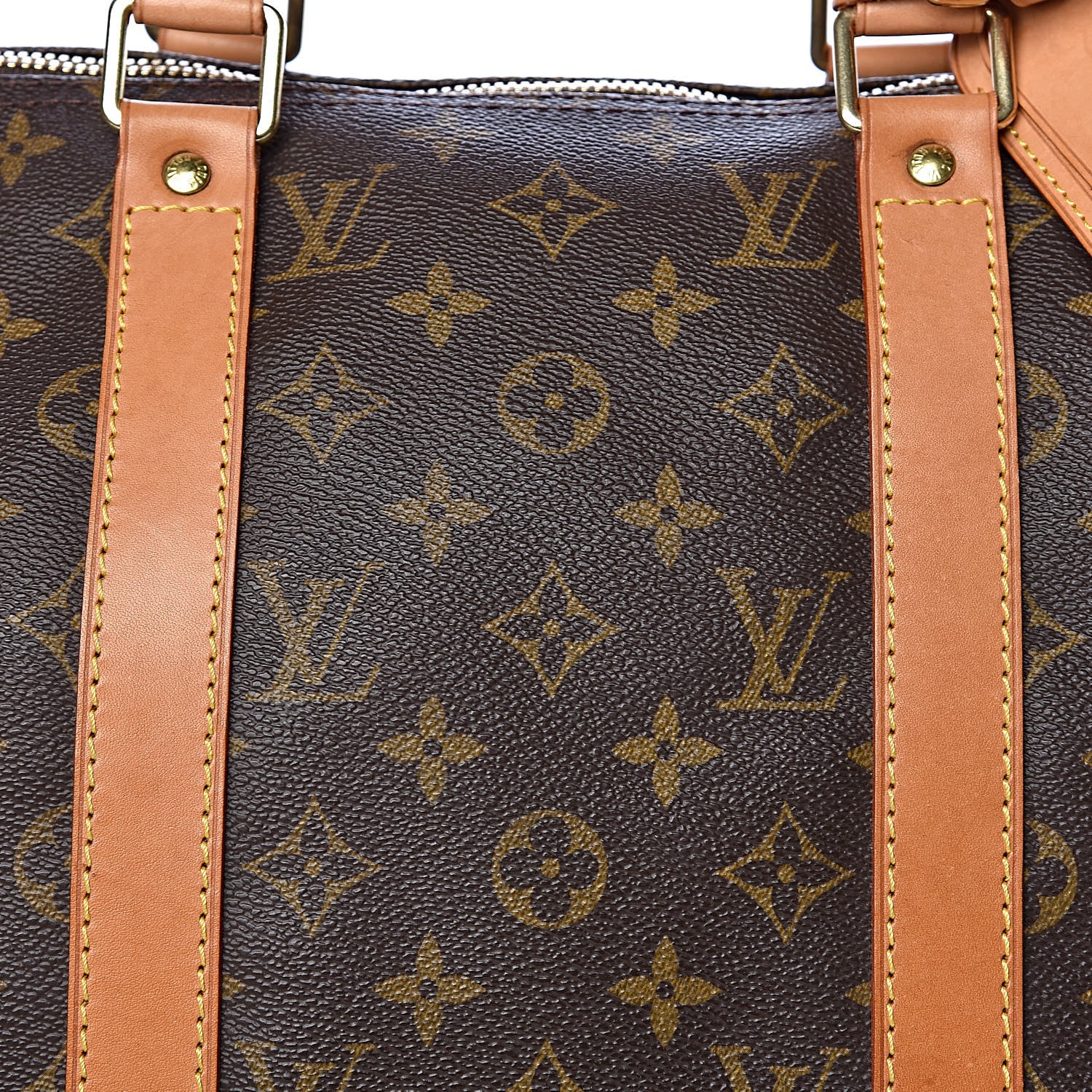 Louis Vuitton Monogram Keepall Bandouliere 50 10 of 17