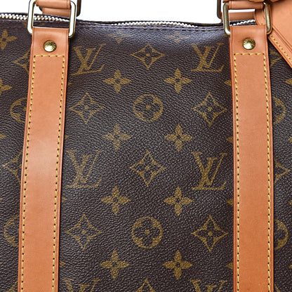 Louis Vuitton Monogram Keepall Bandouliere 50 10 of 17