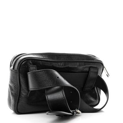 Gucci Fluffy Calfskin Morpheus Belt Bag 80 32 Black 3 of 10