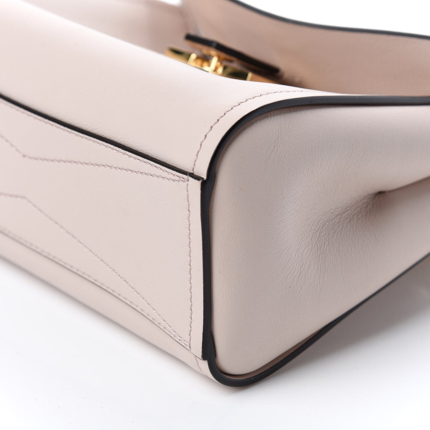 Calfskin Mini Mystic Shoulder Bag Pale Pink