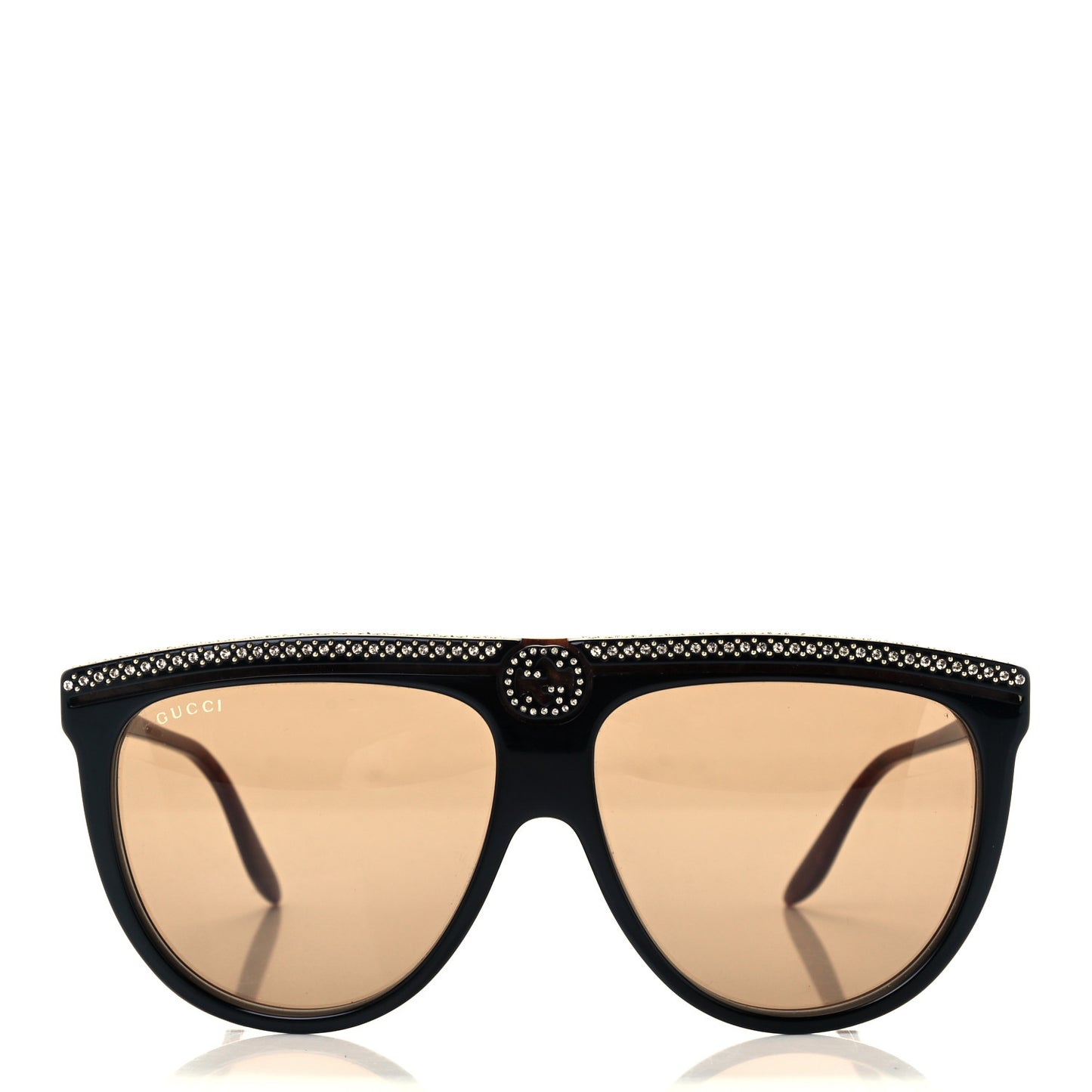 Acetate GG Crystal GG0732S Sunglasses Brown