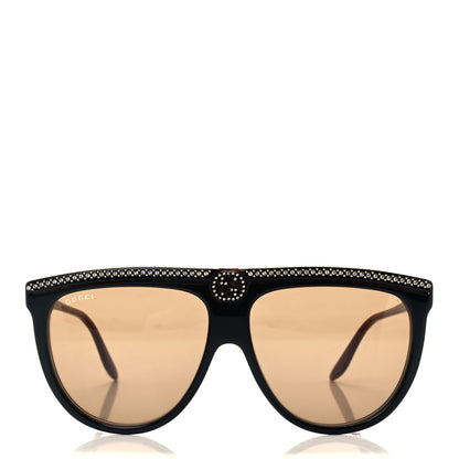 Gucci Acetate GG Crystal GG0732S Sunglasses Brown 2 of 8