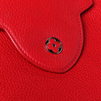 Louis Vuitton Taurillon Capucines PM Rubis 6 of 7