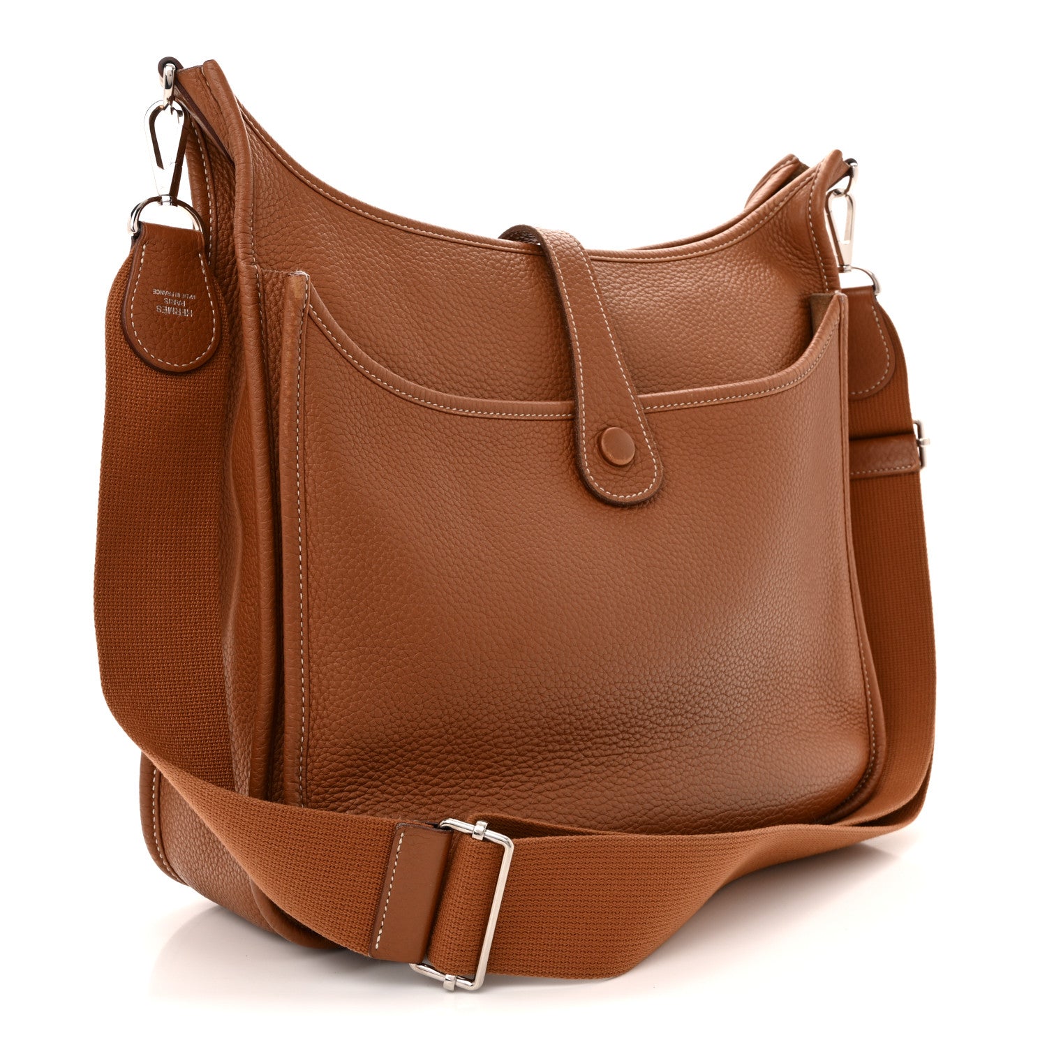 Hermes Taurillon Clemence Evelyne III PM Gold 3 of 14