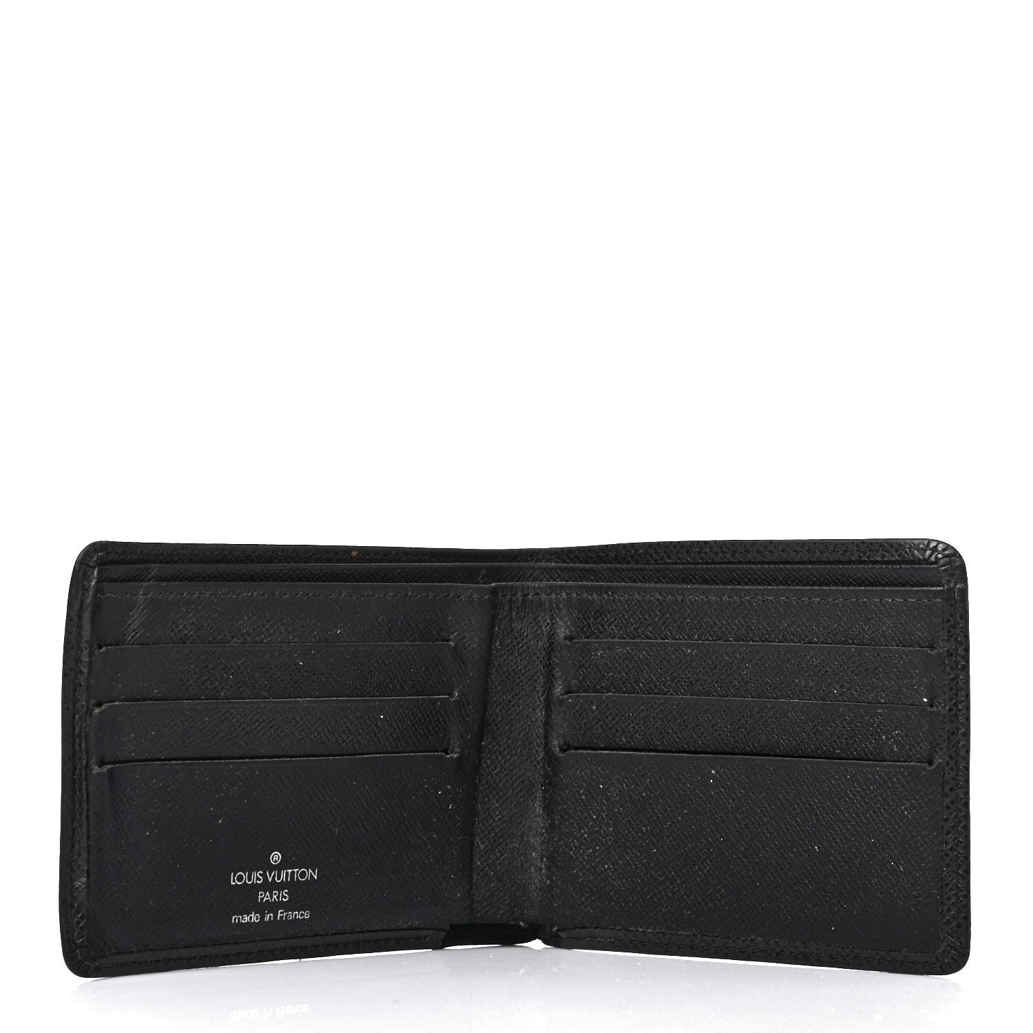 Louis Vuitton Taiga Slender Wallet Black 4 of 4