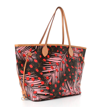 Louis Vuitton Monogram Jungle Dots Neo Neverfull MM Sugar Pink Poppy 2 of 4