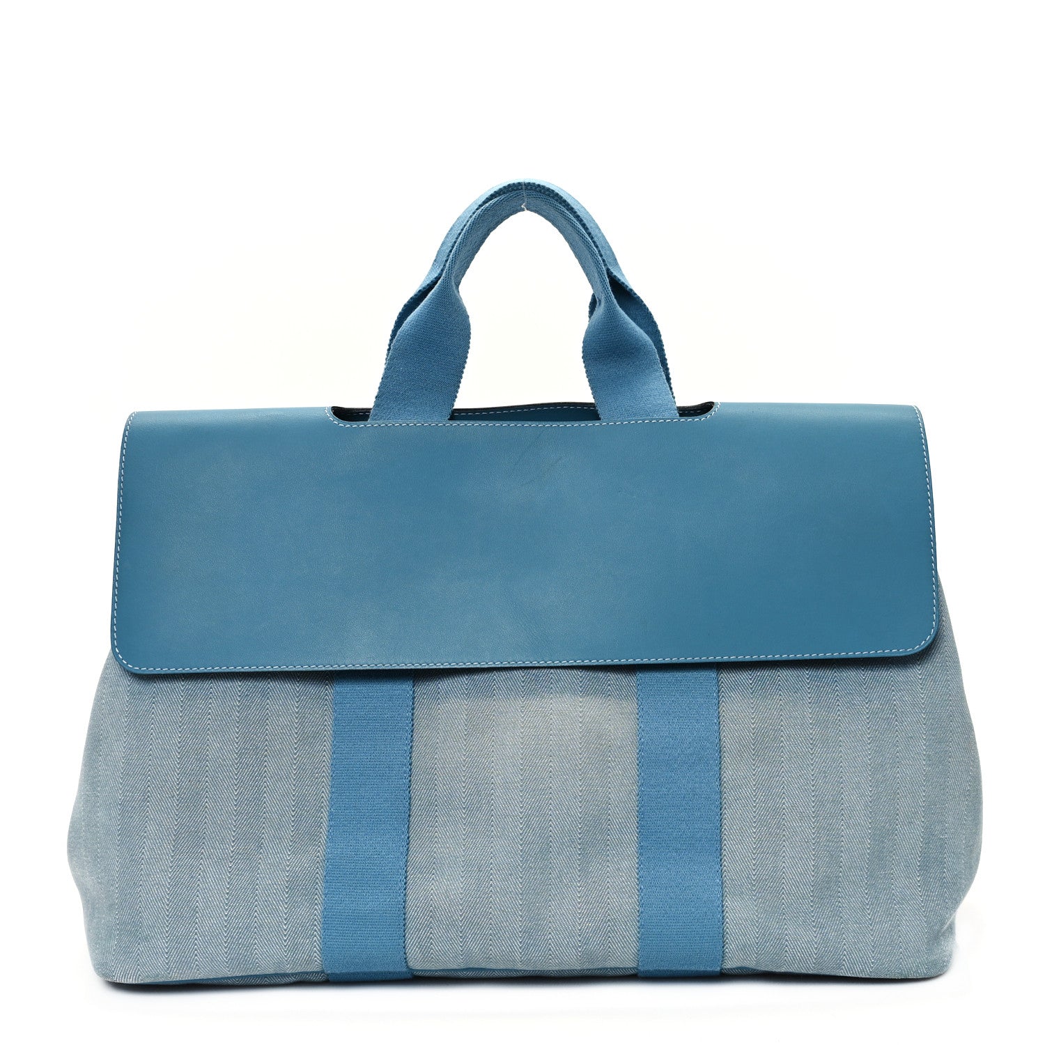 Hermes Swift Valparaiso Tote MM Blue Jean 1 of 11