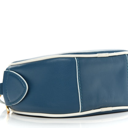 Marc Jacobs Calfskin Voyager Circle Crossbody Deep Teal 8 of 10