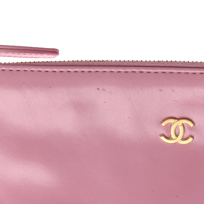 Chanel Shiny Calfskin Quilted Small Chanel 22 Dark Pink 12 of 13