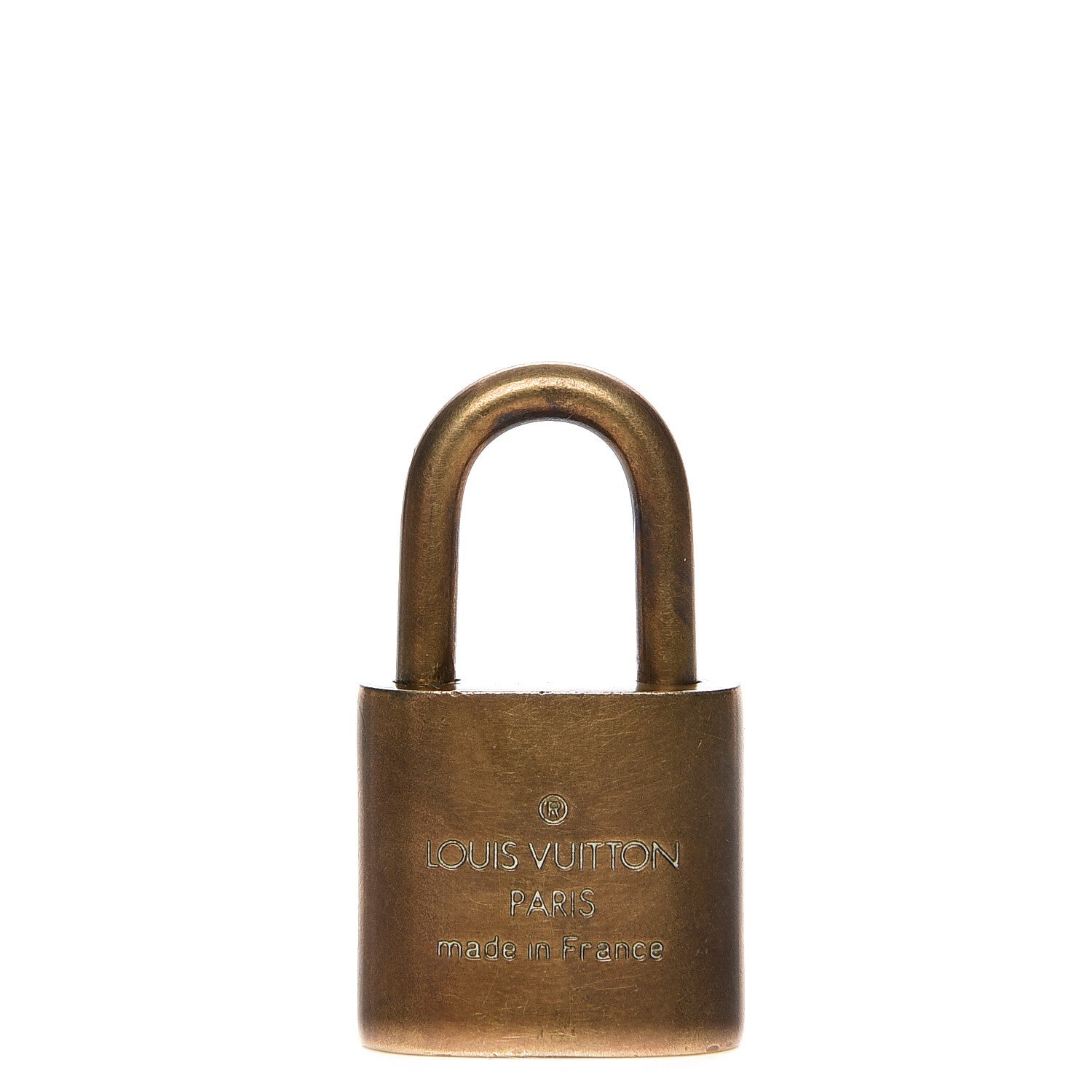Louis Vuitton Brass Lock and Key Set #323 3 of 4
