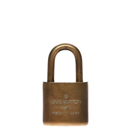 Louis Vuitton Brass Lock and Key Set #323 3 of 4