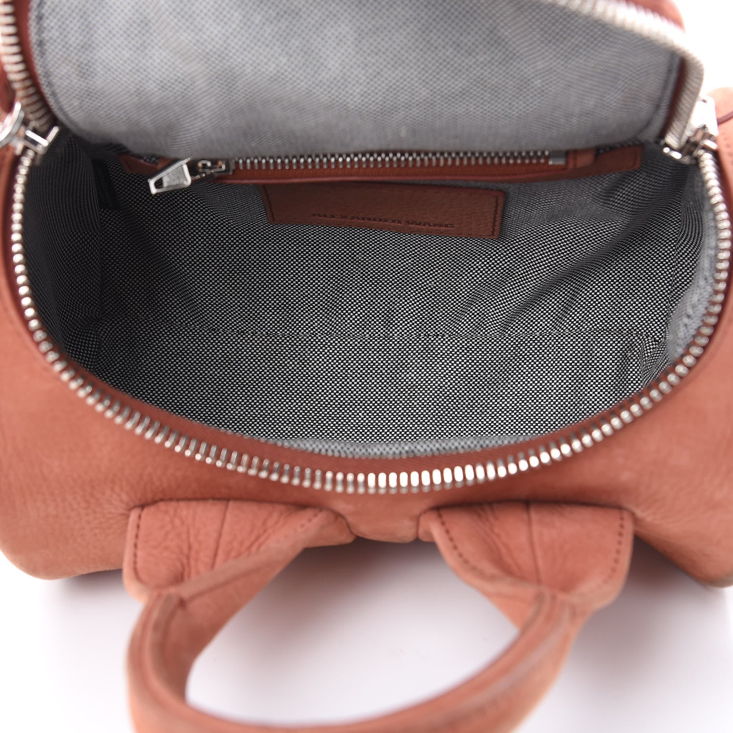 Alexander Wang Nubuck Mini Rockie Silver Hardware Terra Cotta 5 of 18