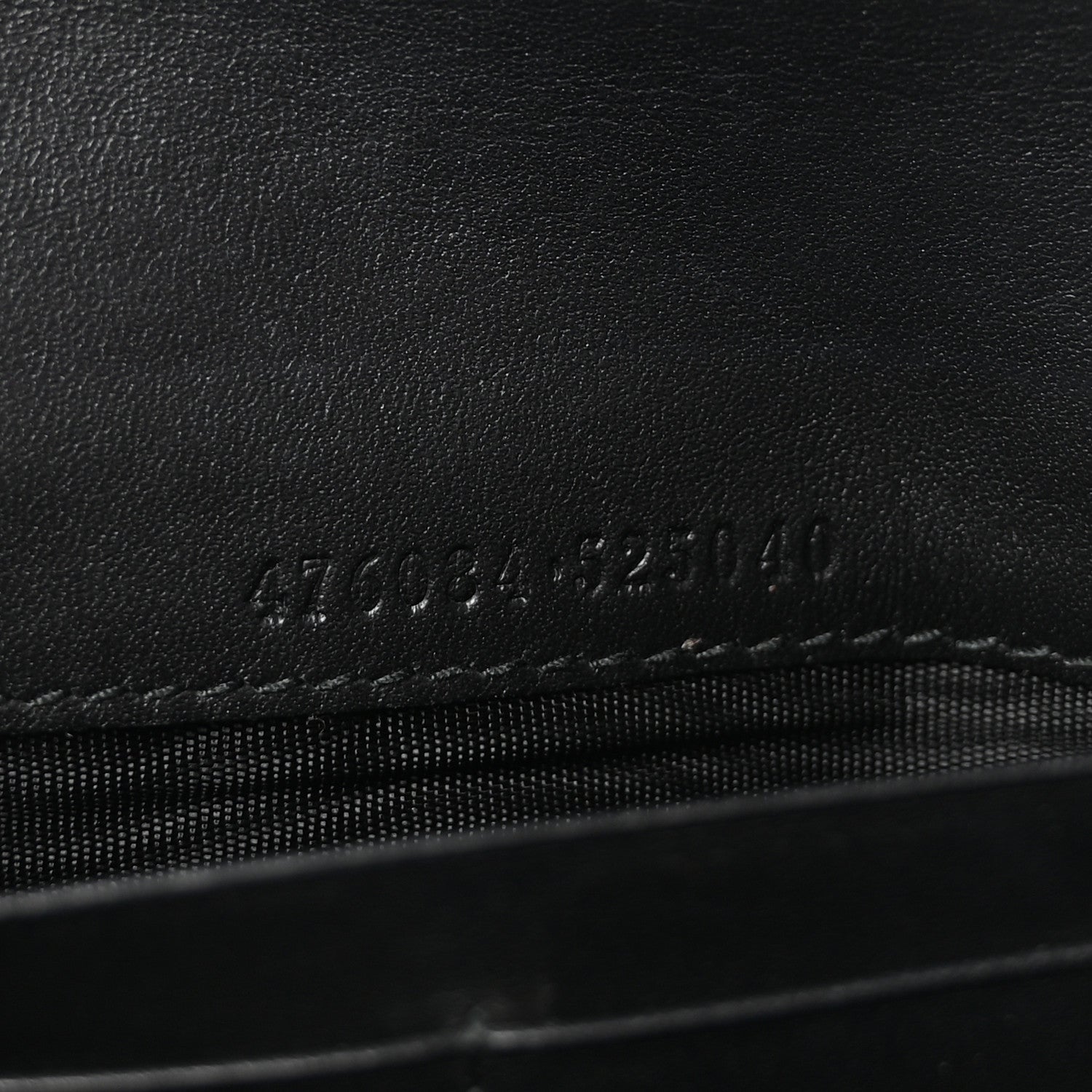 Gucci Calfskin Sylvie Continental Wallet Black 7 of 7