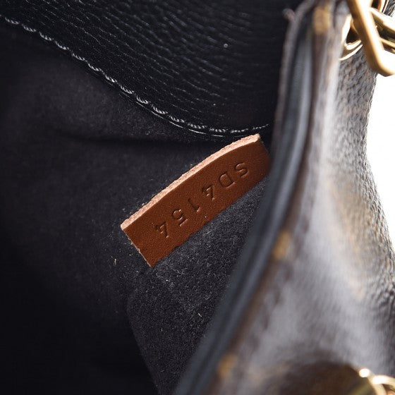 Louis Vuitton Monogram Pallas BB Black 9 of 9