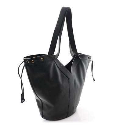 Saint Laurent Santorini Lux Calfskin Y Drawstring Tote Black 3 of 10