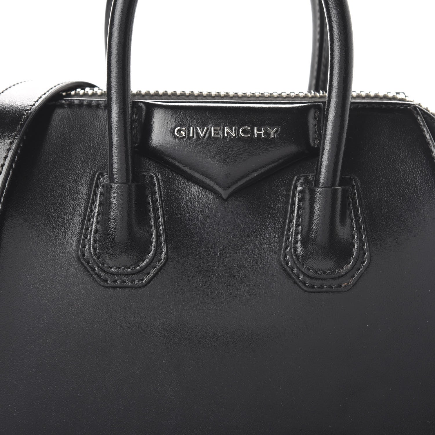 Givenchy Shiny Lord Calfskin Mini Antigona Black 10 of 10