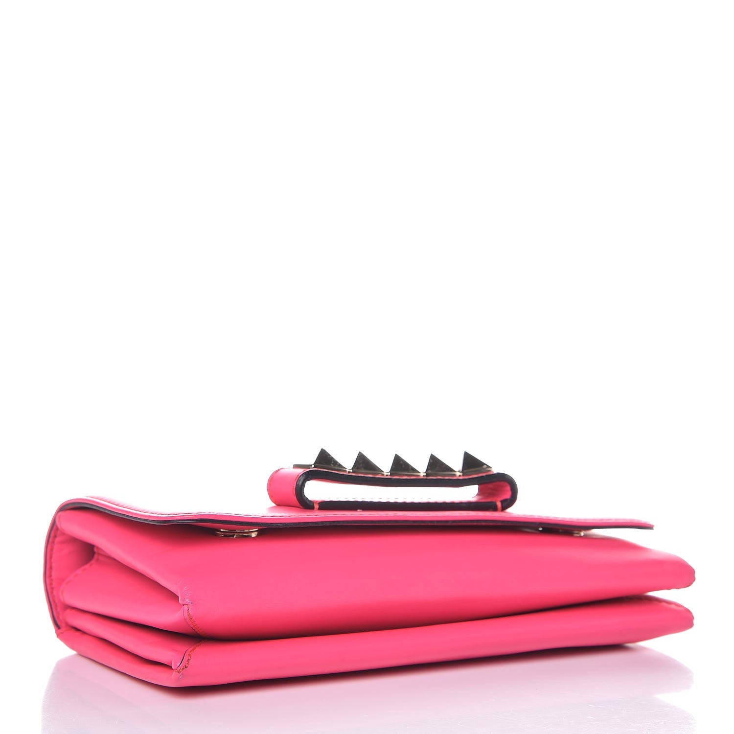 Valentino Garavani Nappa Va Va Voom Shoulder Bag Fuxia Fluo 4 of 9