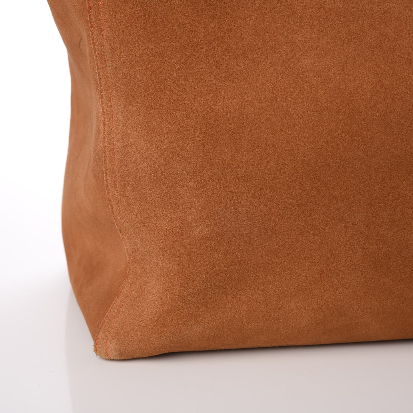 Suede Lined Tote Tan