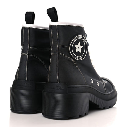 Christian Dior Technical Fabric D-Rise 35mm Boots 40.5 Black 4 of 8